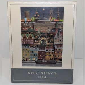 Martin Schwartz Puzzle Copenhagen / København 47x33cm 500 Pieces Sealed/NIB